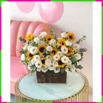 Lẵng Hướng Dương Tâm Tặng 287XYV2812