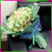 Hoa Ngân Lượng Thủ Công Phú Quý NJ5DADWSK