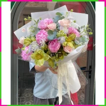 Dáng Xinh Hòa Sắc Mẫu Tulip Hồng Pastel 3HD0DDVGLW