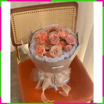Vĩnh Cửu Thanh Xuân Hoa Bó Cẩm Chướng V9W6XW6AOM