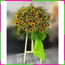 Kệ Hoa Hướng Dương Tài Lộc Vàng Phúc Thịnh Hưng Khai Trương A34YW0I37X