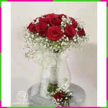 Tình Tự Bất Diệt Hồng Bạch Bó Hoa NZ1YWAG2XH