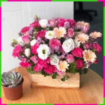 Lẵng Hoa Tươi Vui Ngập Tràn Yêu Thương QE1RODN9XJ