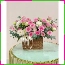 Lẵng Hồng Lạc Thần Cát Tường CZDWNLRDG7