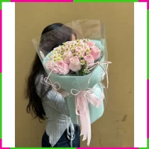Bó Hoa Lãng Mạn Chân Tình RQ8TOOUE0V