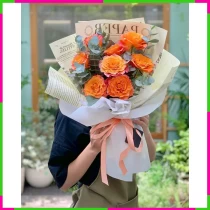 Hạ Phong Tỏa Sắc Hồng Cam Mộng Mơ LLANW6LPAK