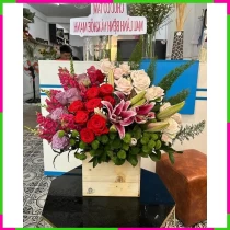 Lẵng Hoa Khúc Ca Tự Hào Chiến Thắng OP9SYORMKL